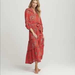 Sundays Mya Dress - Rose Print
